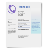 Phone bill