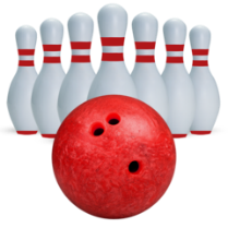 Ten pin bowling